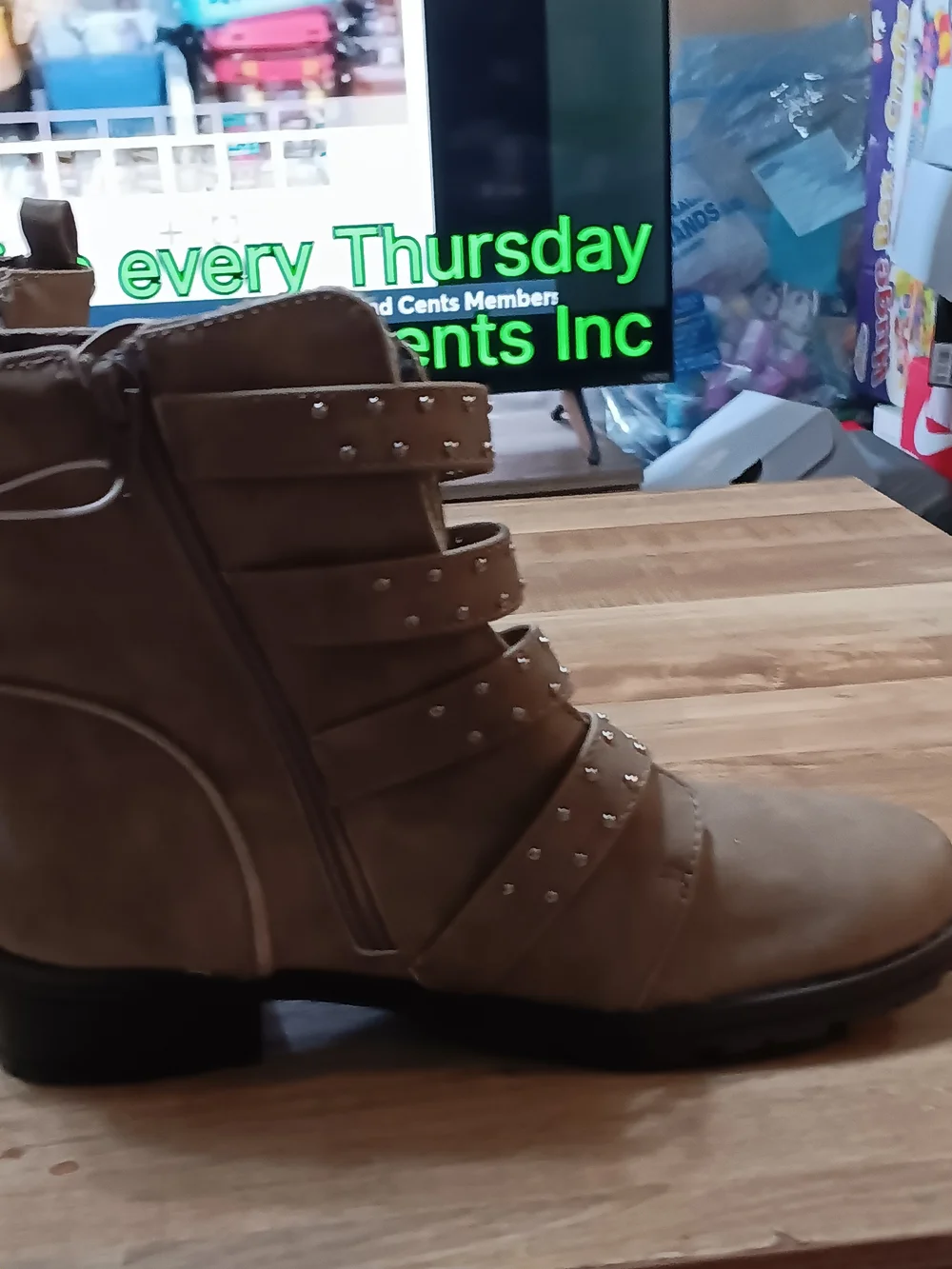 Justice stylish taupe